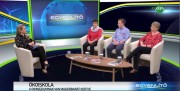 Interjú az OzoneTV-ben az Ady Endre Gimnázium zöld programjairól 