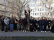 Látogatás a Conti utcai ÁVH-s börtönben a kommunista diktatúra áldozatainak emléknapja alkalmából